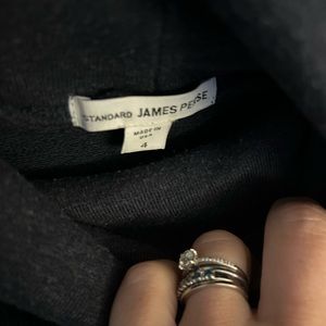 Turtleneck sweatshirt